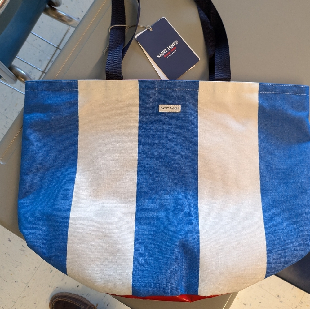 Saint James Striped Tote